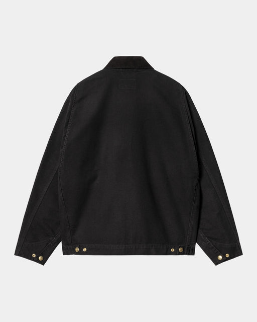 Carhartt Work In Progress Carhartt WIP OG Detroit Jacket (Spring) | Black / Black (aged Canvas)