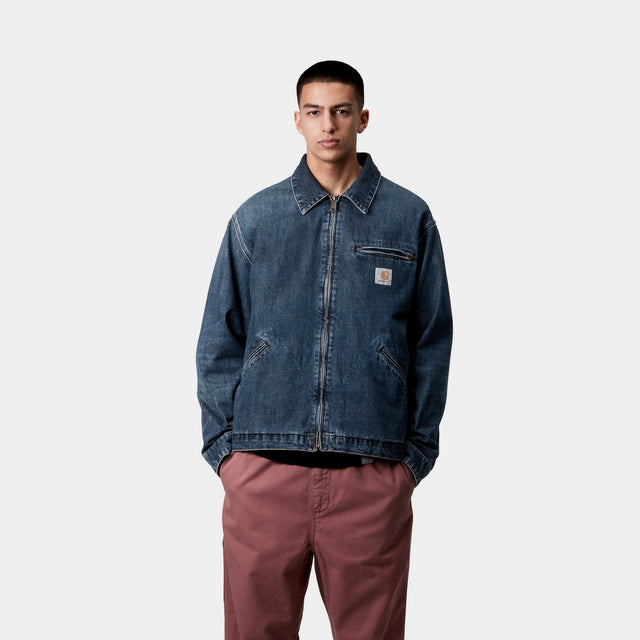 Carhartt Work In Progress Carhartt WIP OG Detroit Jacket (Spring) | Blue (dark Used Wash)