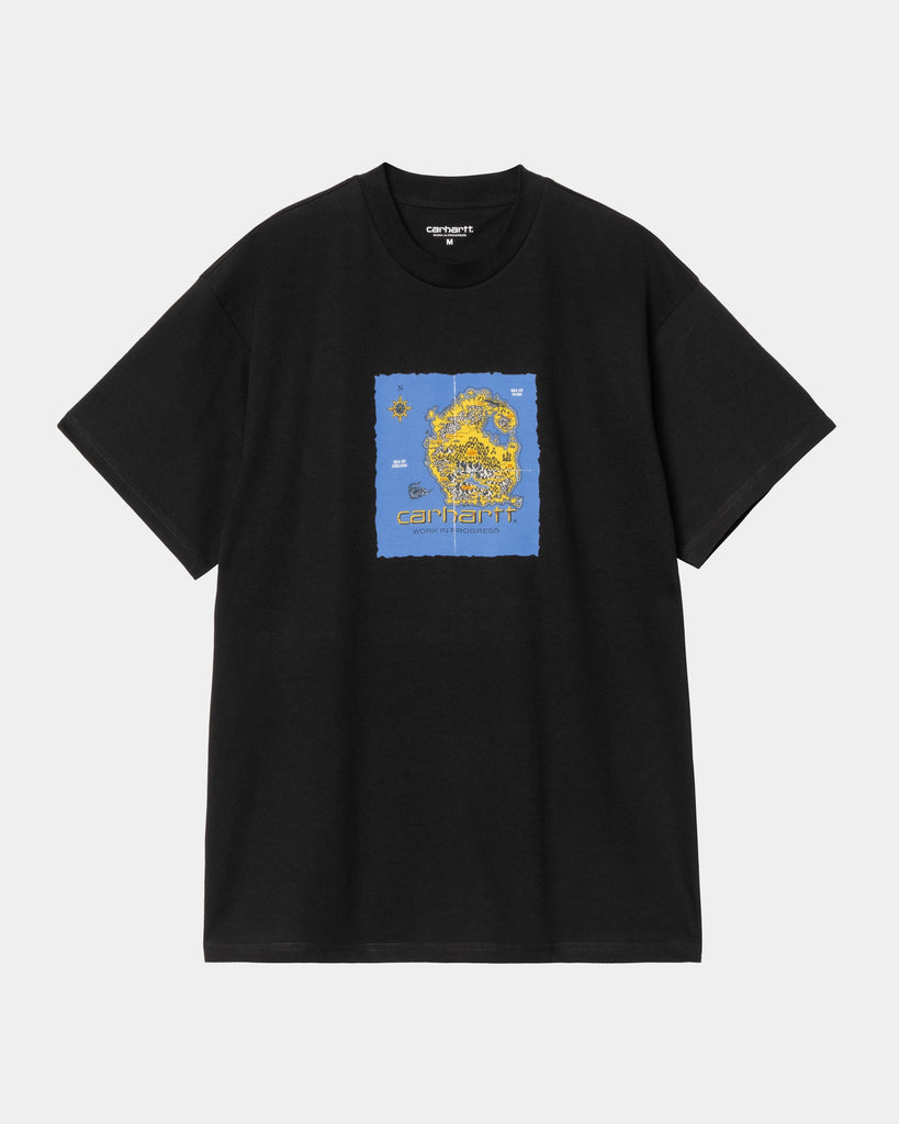 carhartt work in progress Carhartt WIP Old World T-Shirt | Black