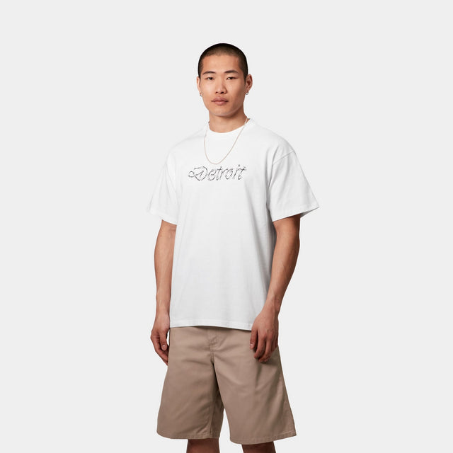 Carhartt Work In Progress Carhartt WIP Peace And Work T-Shirt | White / Black