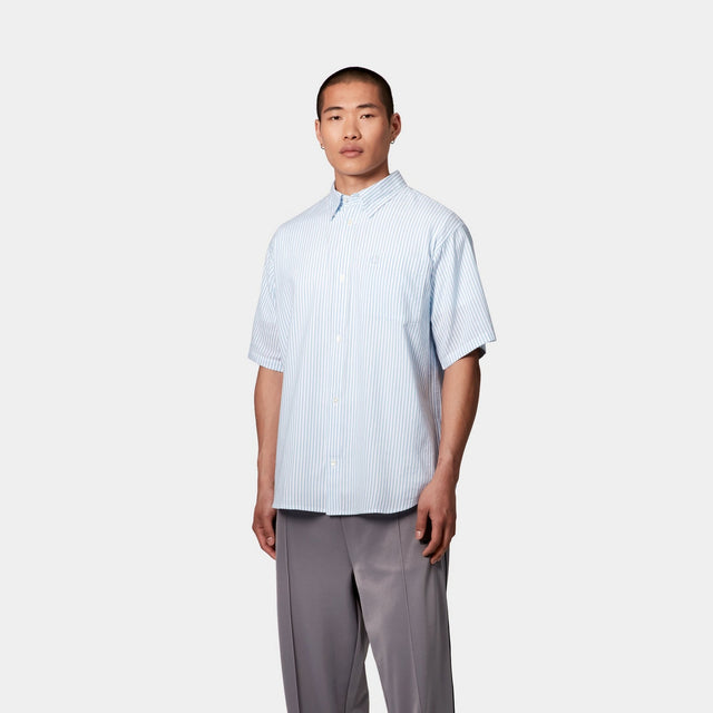 Carhartt Work In Progress Carhartt WIP Phelps Stripe Shirt | Bluebird