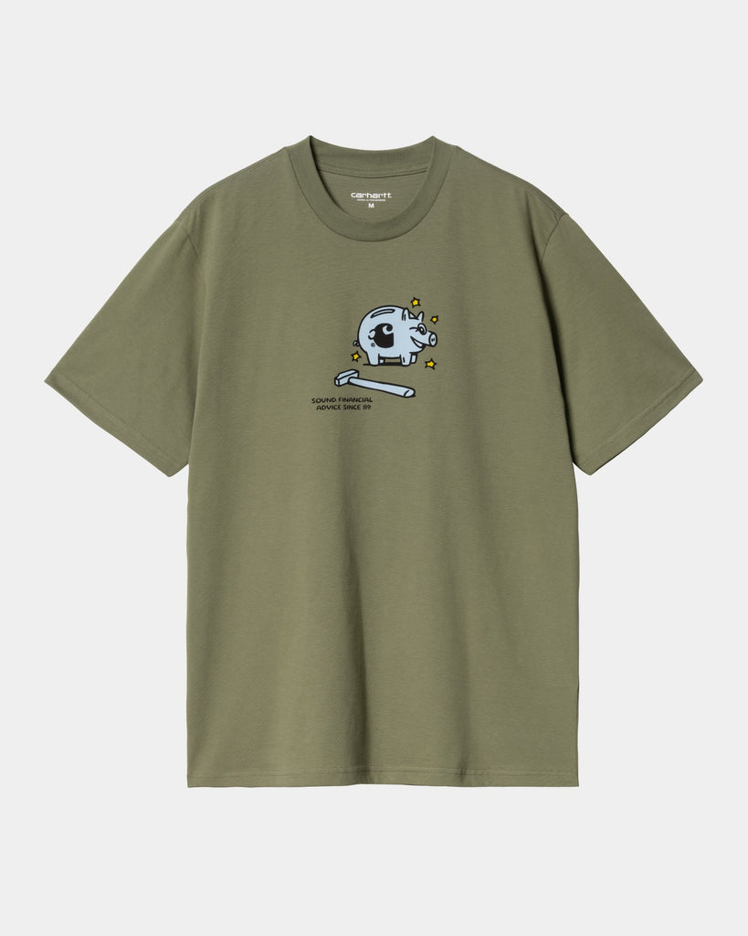 carhartt work in progress Carhartt WIP Piggybank T-Shirt | Dollar Green