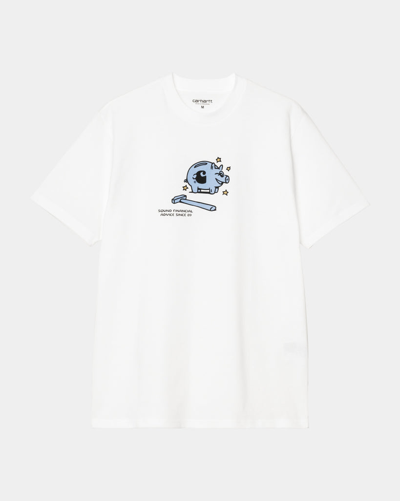 carhartt work in progress Carhartt WIP Piggybank T-Shirt | White