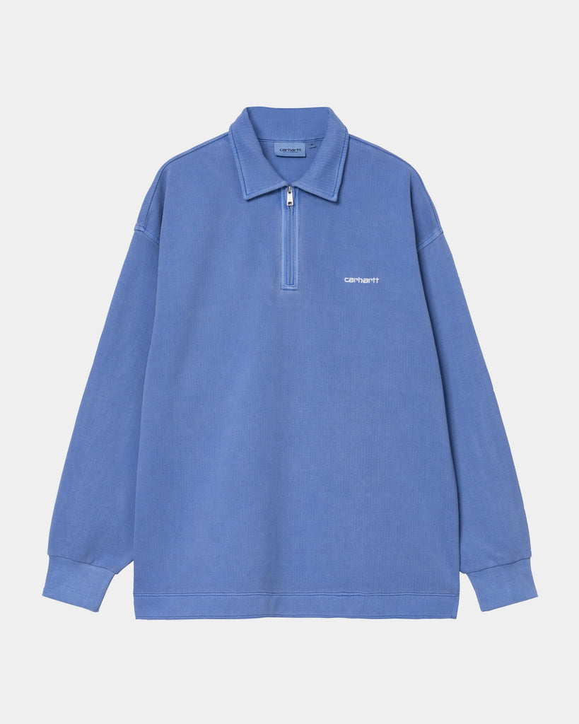 carhartt work in progress Carhartt WIP Piqué Script Sweatshirt | Wolfsbane / White