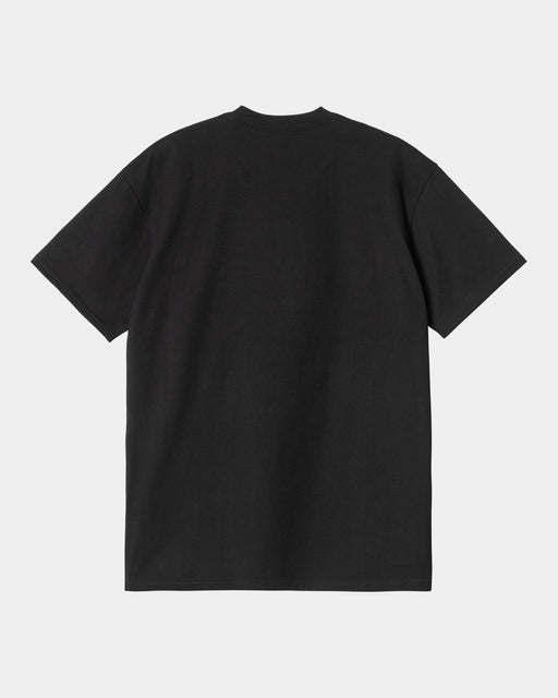 Carhartt Work In Progress Carhartt WIP Pocket Heart T-Shirt | Black / Red