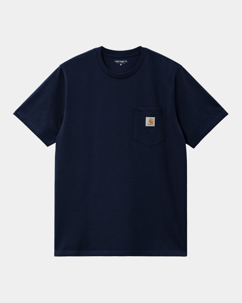 carhartt work in progress Carhartt WIP Pocket T-Shirt | Dark Navy