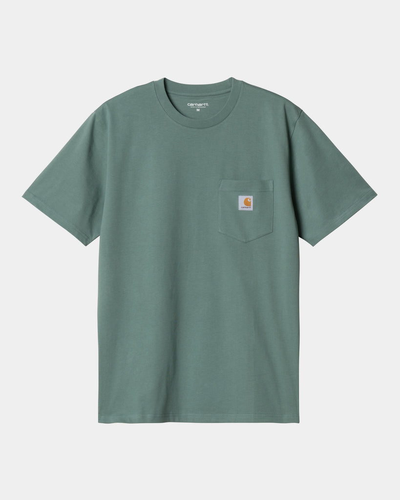 carhartt work in progress Carhartt WIP Pocket T-Shirt | Silver Pine