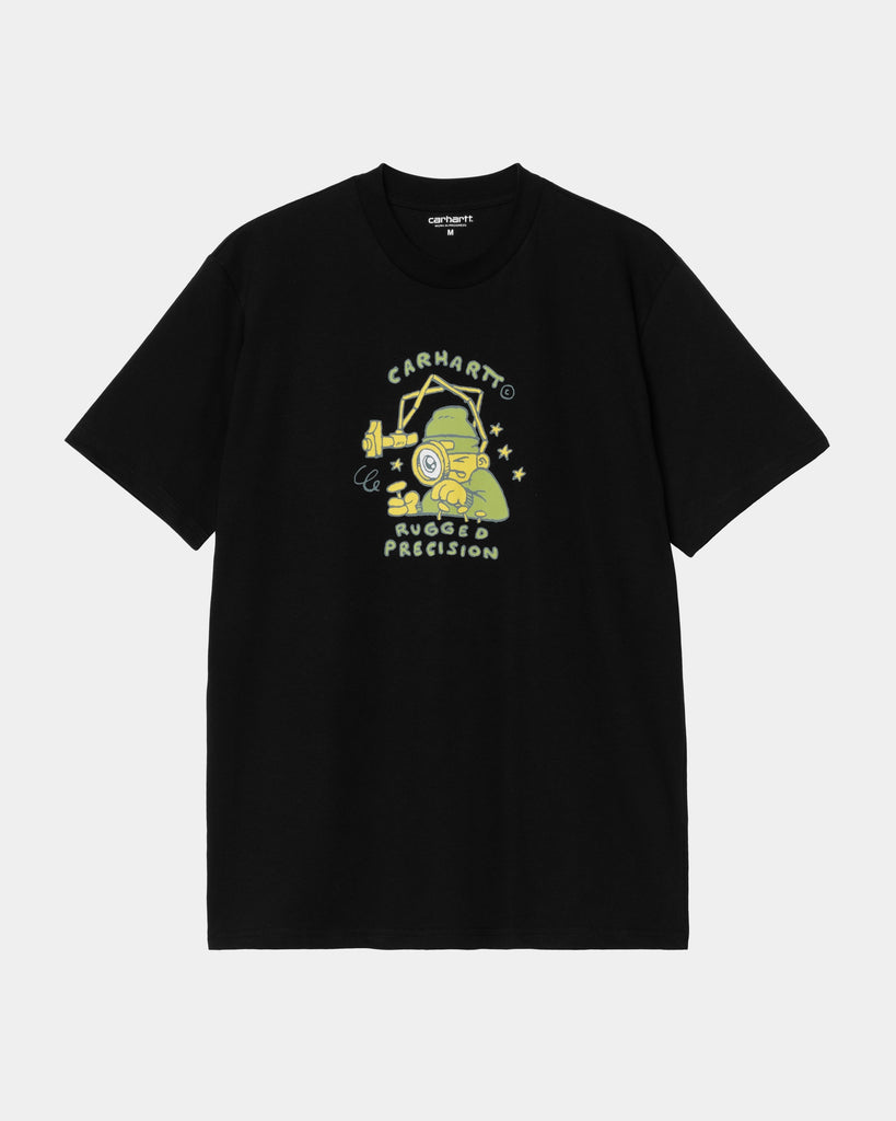 carhartt work in progress Carhartt WIP Precision Work T-Shirt | Black