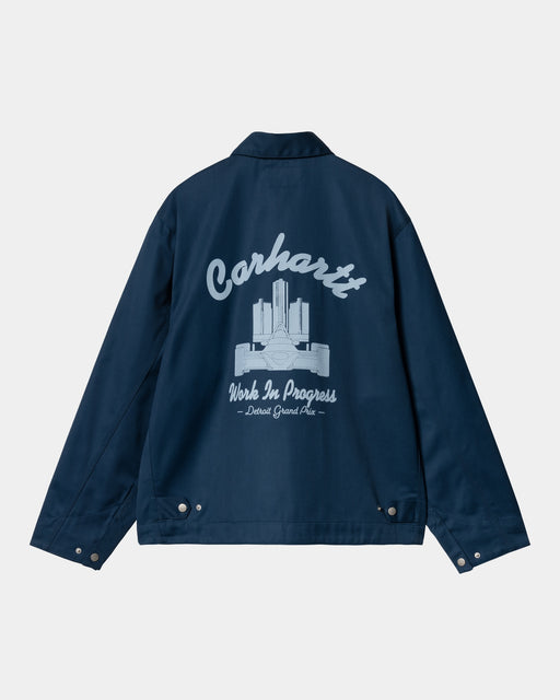 Carhartt Work In Progress Carhartt WIP Racer Module Jacket | Ink / Frosted Blue (rigid)