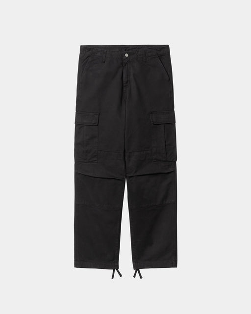 Carhartt Work In Progress Carhartt WIP Regular Cargo Pant - Garment Dyed Twill | Black