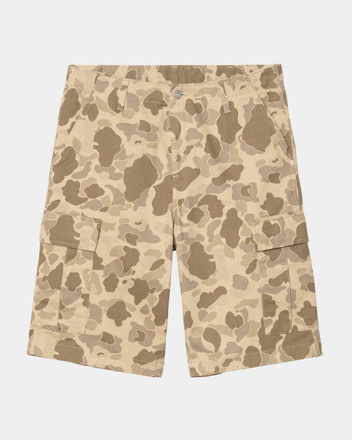 Carhartt Work In Progress Carhartt WIP Regular Cargo Short - Garment Dyed | Desert Duck Camo