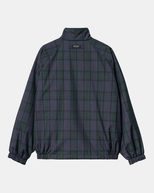 Carhartt Work In Progress Carhartt WIP Reversible Planer Check Jacket | Air Force Blue / Black