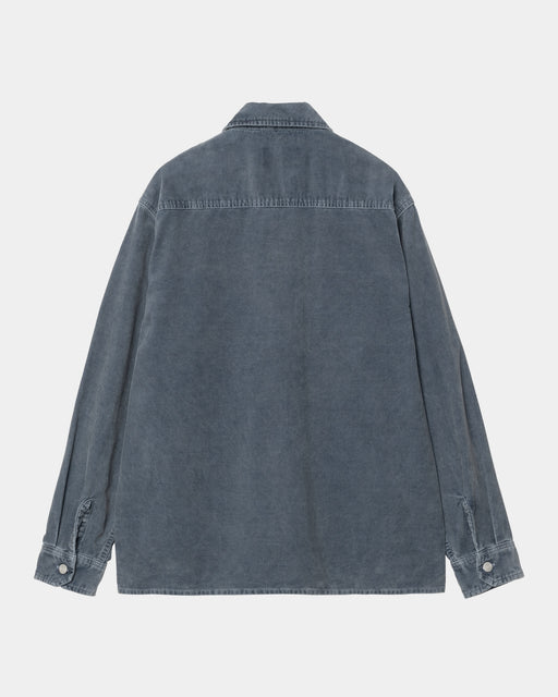 Carhartt Work In Progress Carhartt WIP Reynold Shirt Jacket | Dusky Blue (dusky Washed)