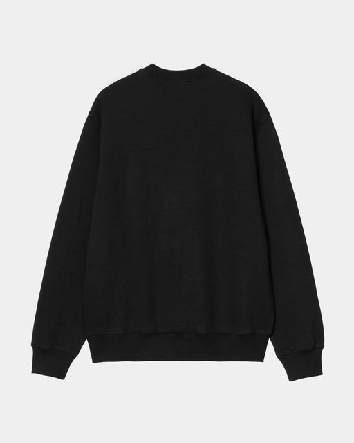 Carhartt Work In Progress Carhartt WIP Rivet Script Sweatshirt | Black