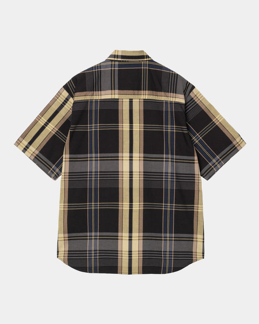Carhartt Work In Progress Carhartt WIP Roslin Check Shirt | Black / Black
