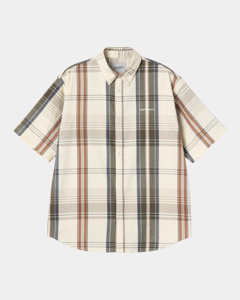 carhartt work in progress Carhartt WIP Roslin Check Shirt | Natural / Wax