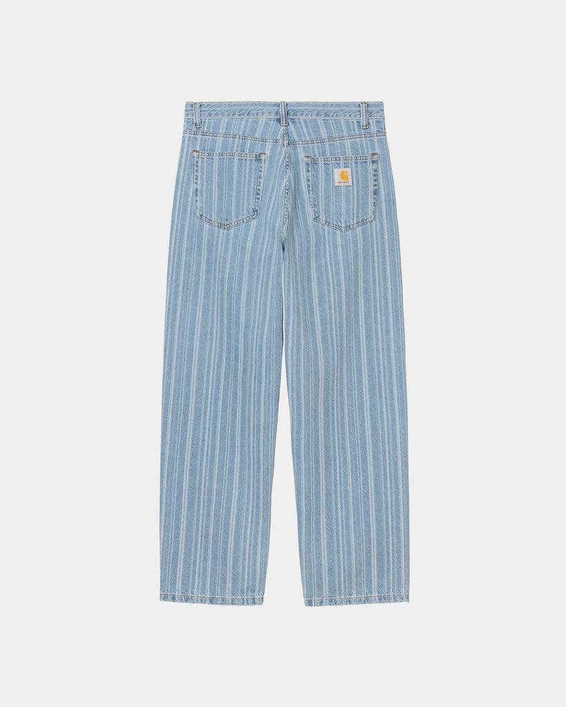 carhartt work in progress Carhartt WIP Rylan Stripe Pant | Blue (stone bleached)
