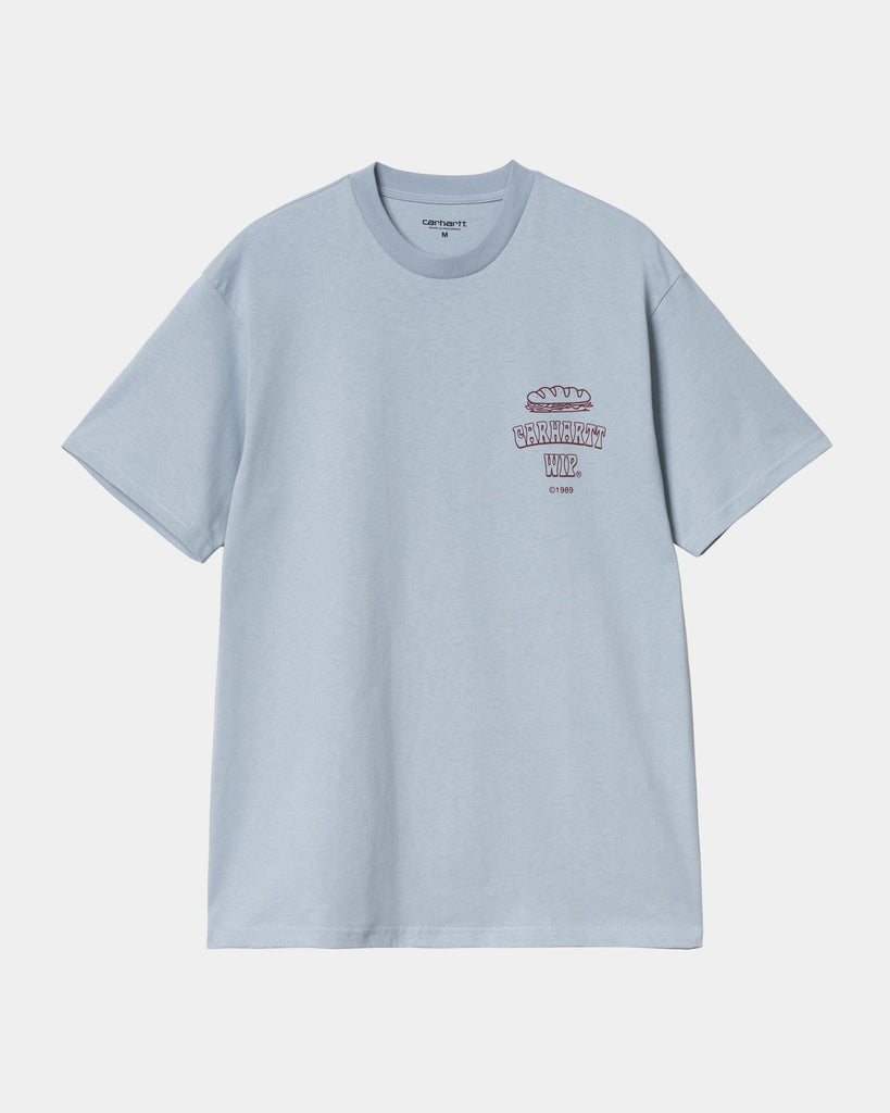 carhartt work in progress Carhartt WIP Sandwich T-Shirt | Blue Fog