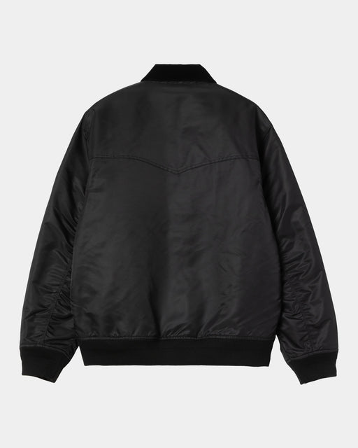 Carhartt Work In Progress Carhartt WIP Santa Fe Alumni Jacket | Black / Scarlet
