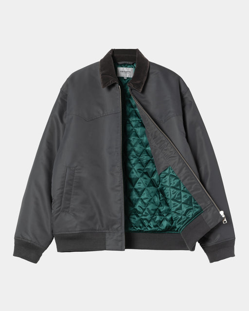 Carhartt Work In Progress Carhartt WIP Santa Fe Alumni Jacket | Graphite / Dark Fir