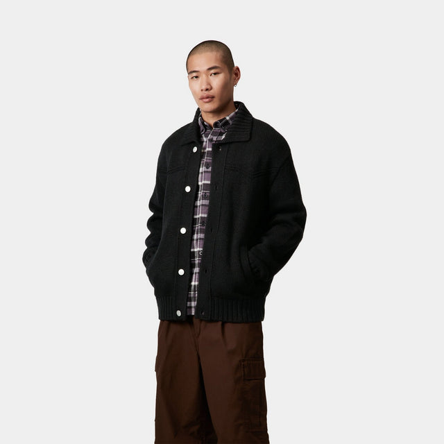 Carhartt Work In Progress Carhartt WIP Santa Fe Cardigan | Black