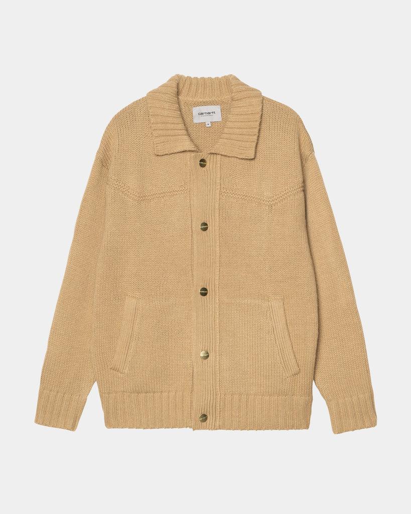 carhartt work in progress Carhartt WIP Santa Fe Cardigan | Dusty Hamilton Brown