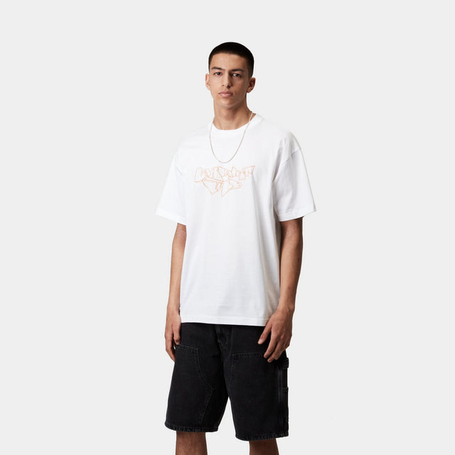 Carhartt Work In Progress Carhartt WIP Screwed Up Script T-Shirt | White