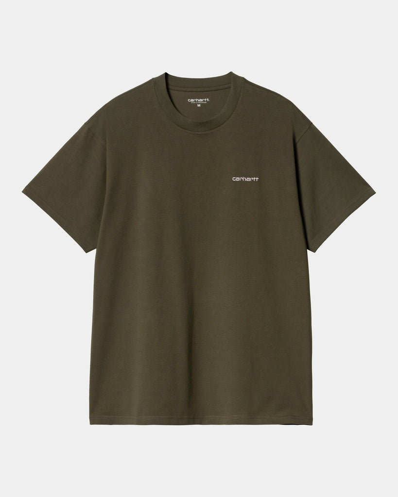 carhartt work in progress Carhartt WIP Script Embroidery T-Shirt | Turtle / Air Pink