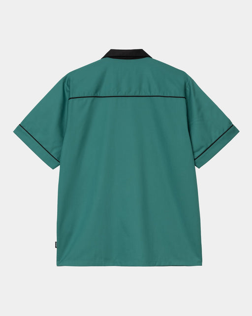 Carhartt Work In Progress Carhartt WIP Short Sleeve Bowl Shirt | Saguaro / Black