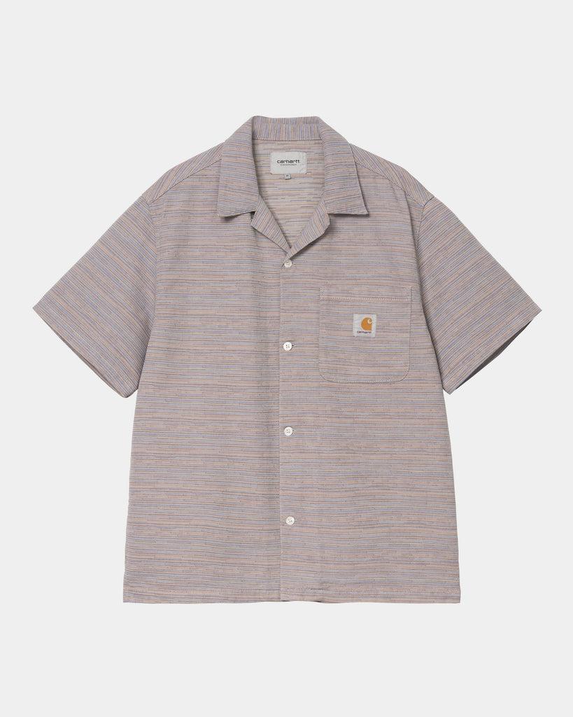 carhartt work in progress Carhartt WIP Short Sleeve Gellar Stripe Shirt | Multicolor