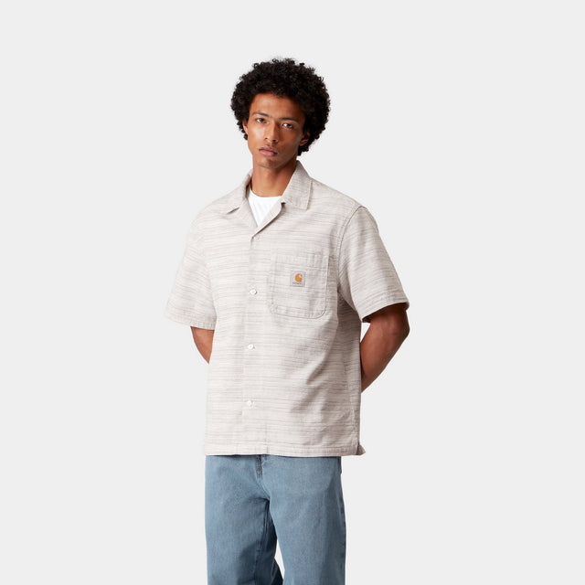 Carhartt Work In Progress Carhartt WIP Short Sleeve Gellar Stripe Shirt | Wax