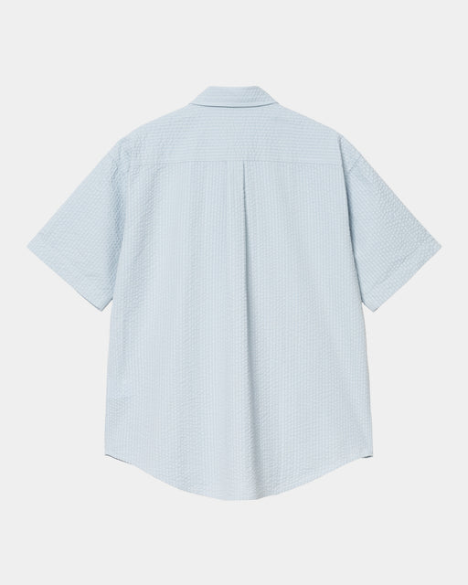 Carhartt Work In Progress Carhartt WIP Short Sleeve Toland Shirt | Blue Fog