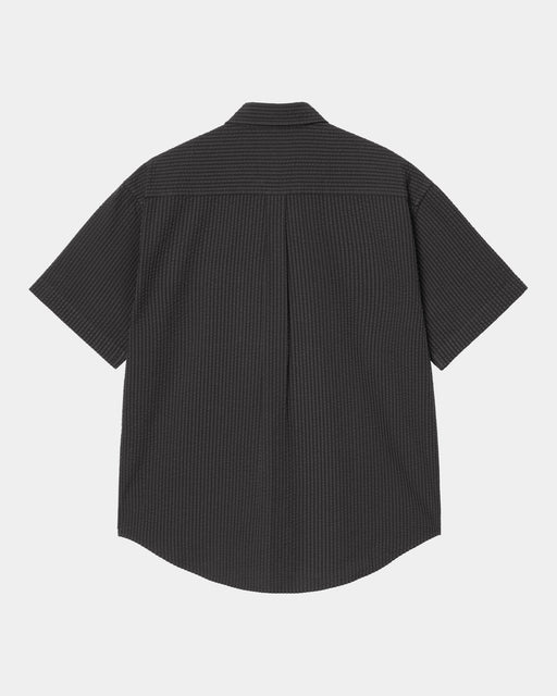 Carhartt Work In Progress Carhartt WIP Short Sleeve Toland Stripe Shirt | Black