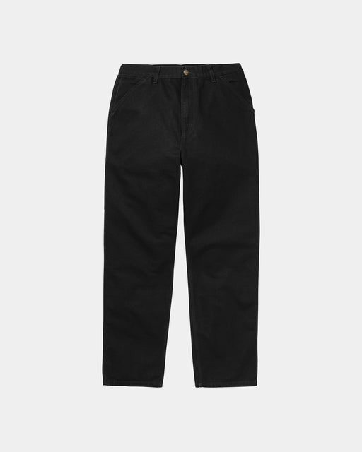 Carhartt Work In Progress Carhartt WIP Single Knee Pant | Black (rinsed)