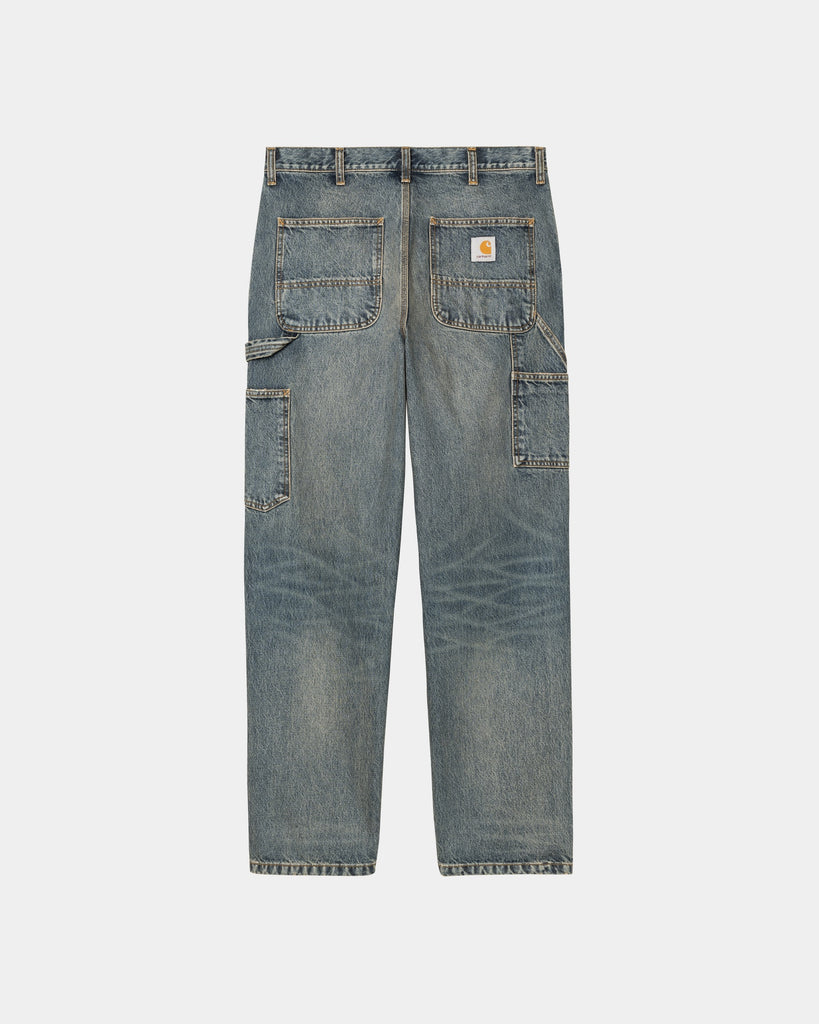 carhartt work in progress Carhartt WIP Single Knee Pant | Blue (worn used wash)