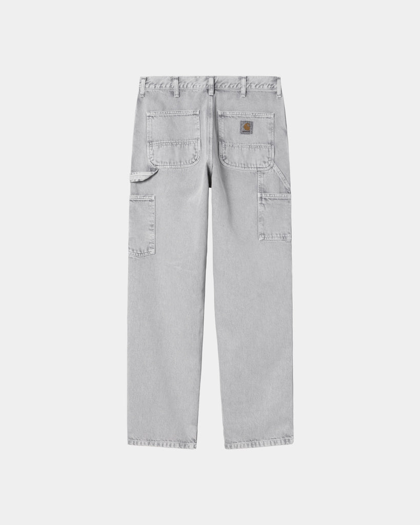 carhartt work in progress Carhartt WIP Single Knee Pant - Chalk Wash | Black