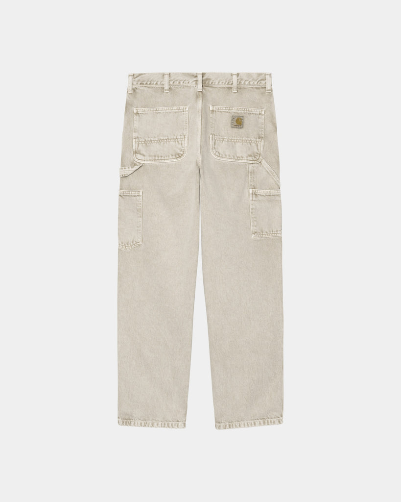 carhartt work in progress Carhartt WIP Single Knee Pant - Chalk Wash | Opuntia