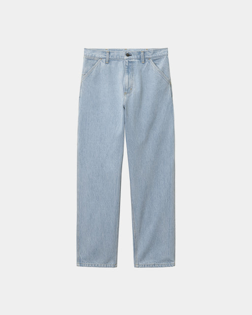 Carhartt Work In Progress Carhartt WIP Single Knee Pant - Denim | Blue (heavy Stone Bleached)