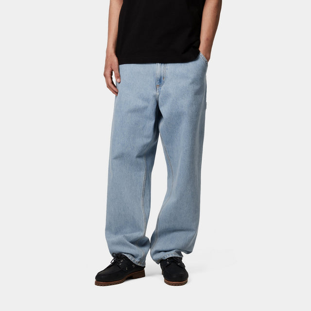 Carhartt Work In Progress Carhartt WIP Single Knee Pant - Denim | Blue (heavy Stone Bleached)
