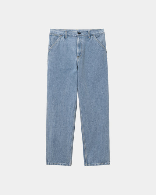 Carhartt Work In Progress Carhartt WIP Single Knee Pant - Denim | Blue (stone Bleached)