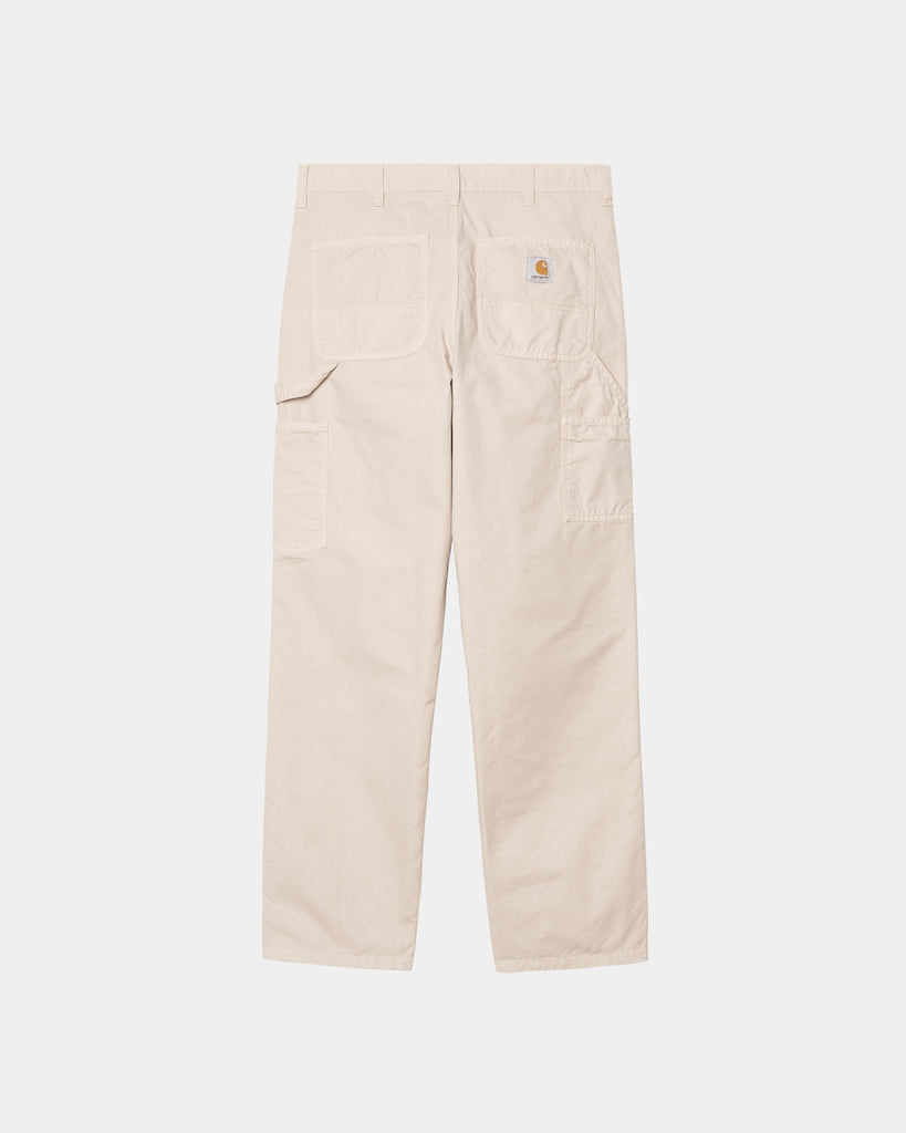 carhartt work in progress Carhartt WIP Single Knee Pant - Drill | Fleur De Sel (garment dyed)