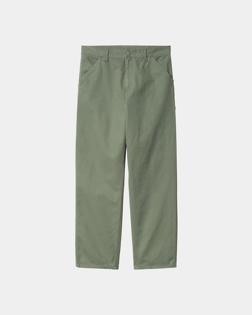 Carhartt Work In Progress Carhartt WIP Single Knee Pant - Drill | Park (garment Dyed)