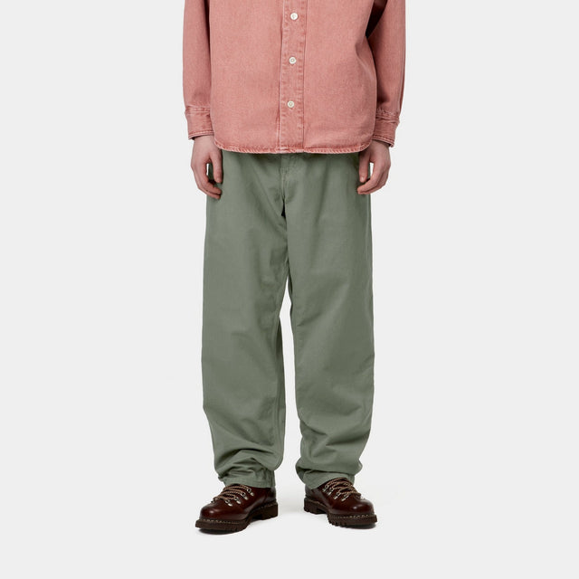 Carhartt Work In Progress Carhartt WIP Single Knee Pant - Drill | Park (garment Dyed)