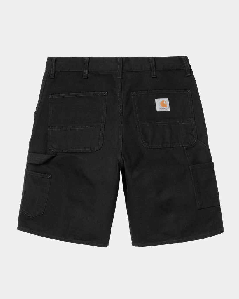 carhartt work in progress Carhartt WIP Single Knee Short | Black (rinsed)