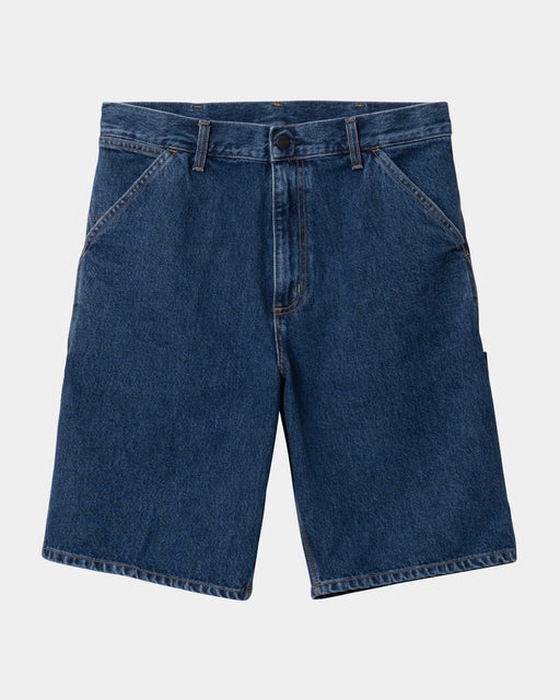 Carhartt Work In Progress Carhartt WIP Single Knee Short - Denim | Blue (stone Washed)