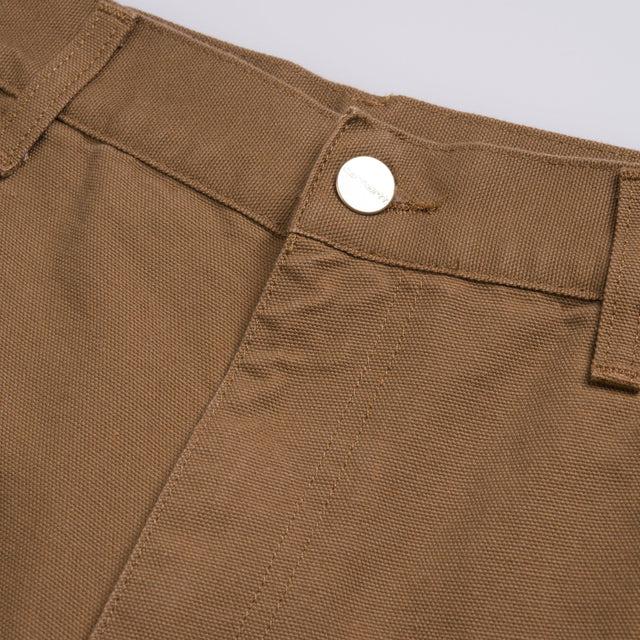 Carhartt Work In Progress Carhartt WIP Single Knee Short | Hamilton Brown (rinsed)