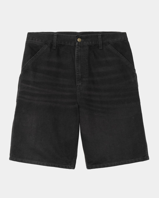 Carhartt Work In Progress Carhartt WIP Single Knee Short - Stone Canvas | Black