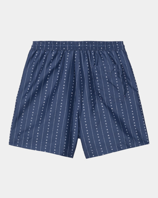 Carhartt Work In Progress Carhartt WIP Slater Swim Trunks | Ink / Natural Heart C Pinstripe
