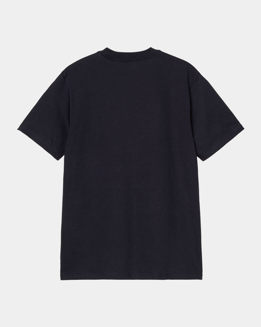 Carhartt Work In Progress Carhartt WIP Solar Chrome C-Logo T-Shirt | Dark Navy