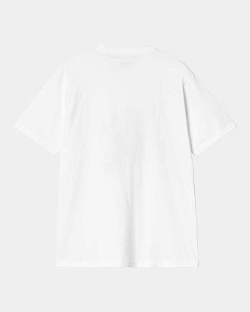 Carhartt Work In Progress Carhartt WIP Solar Chrome C-Logo T-Shirt | White
